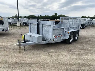 Advantage General Galvanized Combo Dump Trailer Series is $12,935.00 ! Ord: BWT2548 - Ser: 2AVUDD2AX...