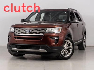 2018 Ford Explorer XLT 4WD w/ Rearview Cam, Cruise Control, Nav
