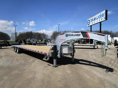 SALE!! REGULAR PRICE $47, 470 NOW ONLY $45,540!! K-Trail Galvanized Beavertail Gooseneck Trailer 35,...