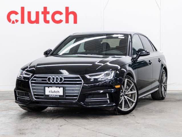 2018 Audi A4 Progressiv AWD w/Apple CarPlay, Heated Front Seats, in Cars & Trucks in City of Toronto