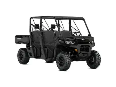 2025 Can-Am SSV DEF MAX DPS 64 HD10 BK 25 DPS HD10 BLACK Introducing the 2025 Can-Am DEFENDER MAX DP...