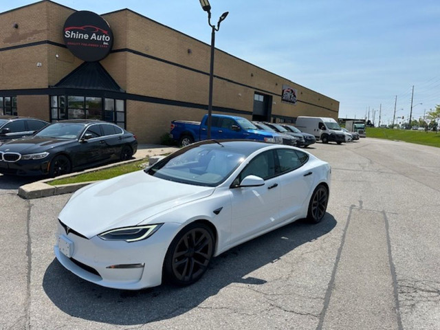 2022 Tesla Model S 1 Owner Clean Carfax Full Self Drive Winter t in Cars & Trucks in Mississauga / Peel Region