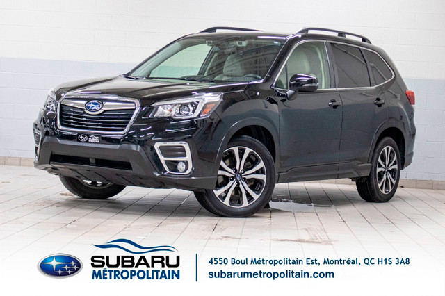 2020 Subaru Forester LIMITED, TOIT PANO, CUIR, NAV, CARPLAY, EYE in Cars & Trucks in City of Montréal