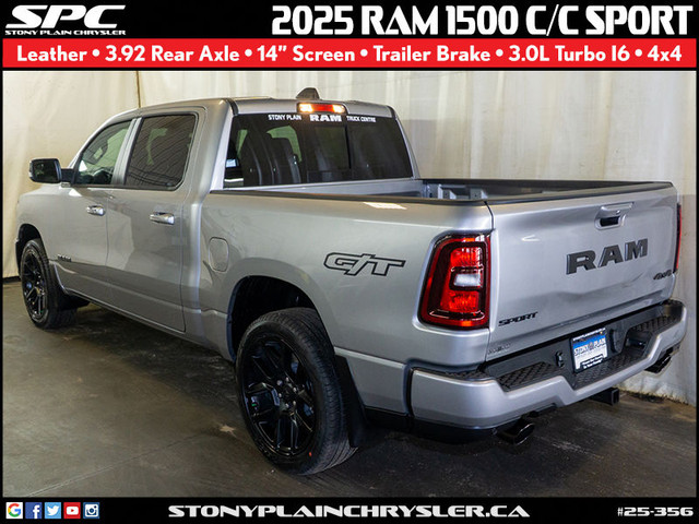 2025 RAM 1500 Sport 4x4 Crew Cab 5'7 in Cars & Trucks in St. Albert - Image 4