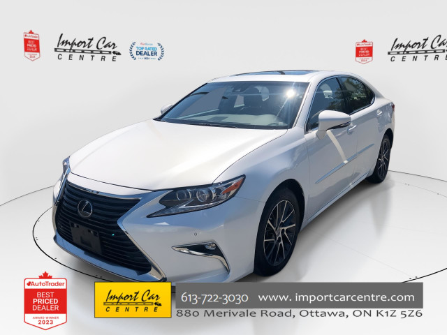 2017 Lexus ES 350 TOURING PKG, ONLY 66KKMS!! LEATHER, ROOF,... in Cars & Trucks in Ottawa