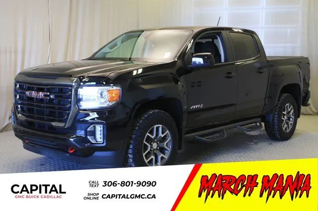 2022 GMC Canyon 4WD AT4 with Leather Crew Cab