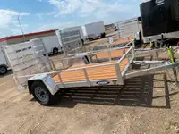 $900 off!!  Aluminum flat deck trailer.
