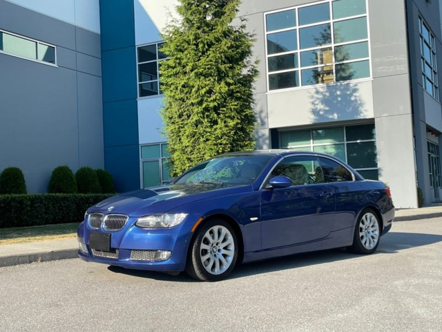 2007 BMW 335i HARD TOP CONVERTIBLE AUTOMATIC LOCAL BC 156,000KM in Cars & Trucks in Richmond