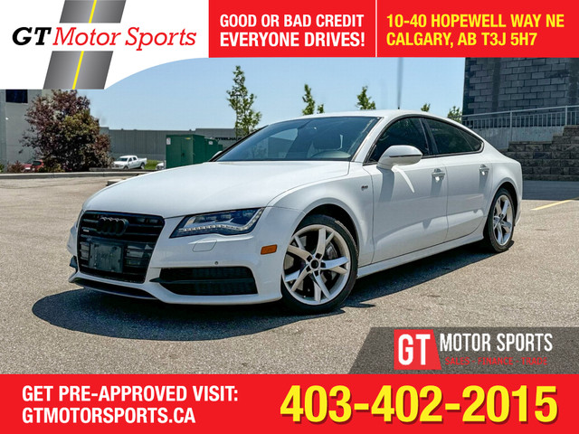 2012 Audi A7 PRESTIGE HATCHBACK | S-LINE | SUNROOF |BIG SUMMER B in Cars & Trucks in Calgary