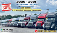 2020-2021 Volvo Vnl 760/ 860, Available at $0DOWN*OAC