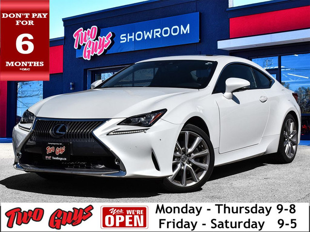 2015 Lexus RC 350 350 Coupe 3.5L AWD | Lthr | Sunroof | Nav | in Cars & Trucks in St. Catharines