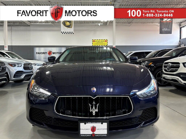  2015 Maserati Ghibli SQ4|NAV|BLUELEATHER|WOOD|BACKUPCAM|REMOTES in Cars & Trucks in City of Toronto