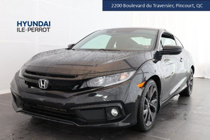 2019 Honda Civic SPORT, A/C, CAM RECUL, SIEGES CHAUFF, PUSH START