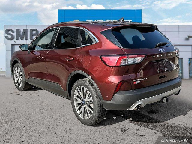 2021 Ford Escape Titanium | AWD | Leather | Remote Start | Back in Cars & Trucks in Saskatoon - Image 4