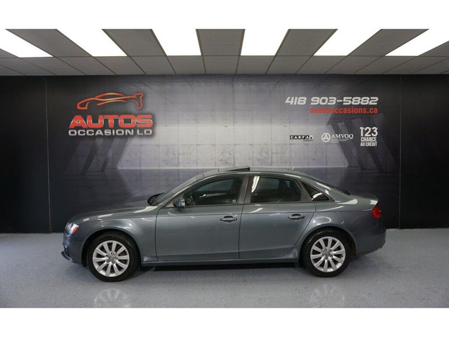 2013 Audi A4 PREMIUM 2.0T QUATTRO - MANUEL - CUIR TOIT OUVRANT in Cars & Trucks in Lévis
