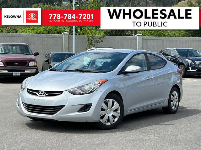 2013 Hyundai Elantra GL | AS IS - WHOLESALE TO PUBLIC in Cars & Trucks in Kelowna