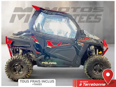 POLARIS RZR 900 Premium 2020 Noir perle 7283 km au compteur. Motos Illimitées Terrebonne. Prix de ve...