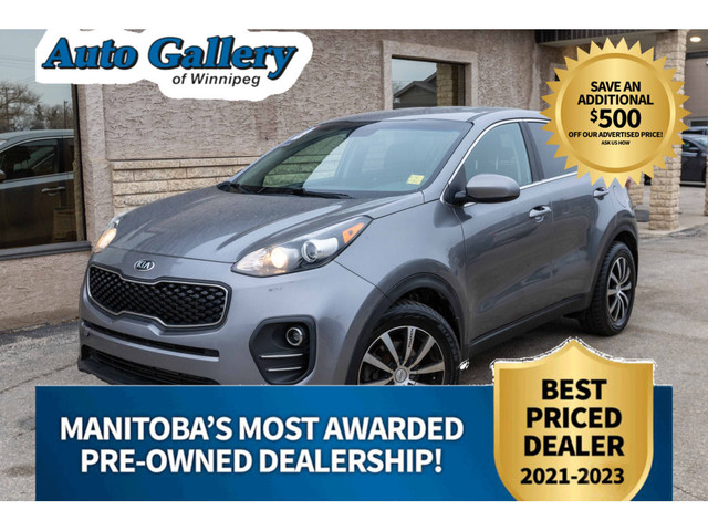  2017 Kia Sportage LX 2WD, CRUISE CONTROL, HEATED SEATS, BLUETOO in Cars & Trucks in Winnipeg