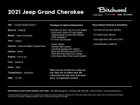 Experience luxury and capability with this 2021 Jeep Grand Cherokee Laredo! This sophisticated SUV o... (image 1)