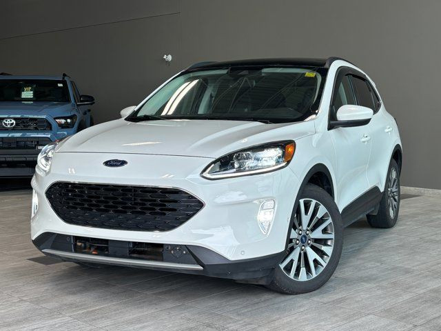 2021 Ford Escape Titanium Hybrid | Remote Start | Leather | Navi in Cars & Trucks in Edmonton - Image 4