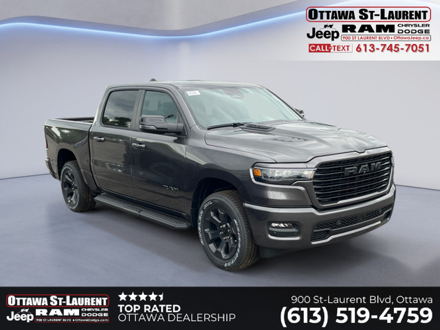 2025 RAM 1500 Sport 4x4 Crew Cab 5'7 Box in Cars & Trucks in Ottawa