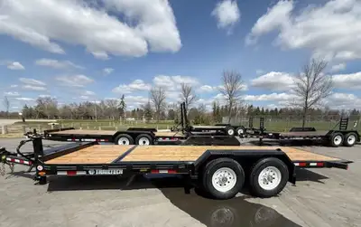 2-7000LBS TORSION AXLES, TILT DECK , WITH A HEAVY DUTY JACK. Redefining Quality When you require the...