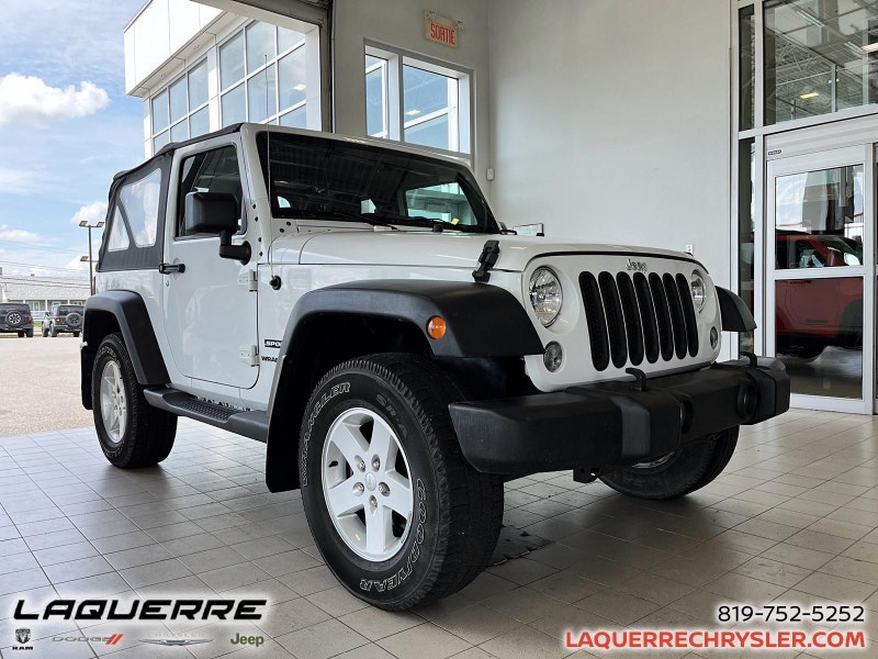 Jeep Wrangler 4 RM 2 portes Sport 2017 à vendre Cars & Trucks