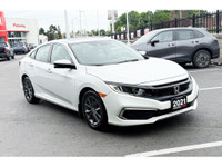 Certified. EX|Sunroof|CarPlay|Heated Seats 2021 Honda Civic EX EX|Sunroof|CarPlay|Heated Seats Plati... (image 9)