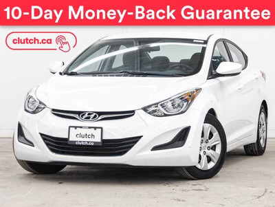 2016 Hyundai Elantra L w/ A/C, Power Windows, Drive Mode Select