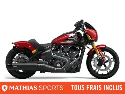 Concessionnaire des véhicules neufs et d'occasion. Cruiser INDIAN 101 Scout 2025 FINANCEMENT FACILE...