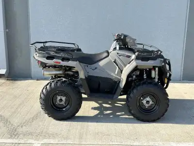 570 STANDARD FEATURES: 8.2"/9.5" Front/Rear Suspension Travel 25" Tires with 12" Steel Wheels On-Dem...