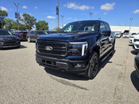 This brand new ANTIMATTER BLUE METALLIC 2025 FORD F-150 LARIAT is powered by a 3.5L POWERBOOST HYBRI... (image 2)