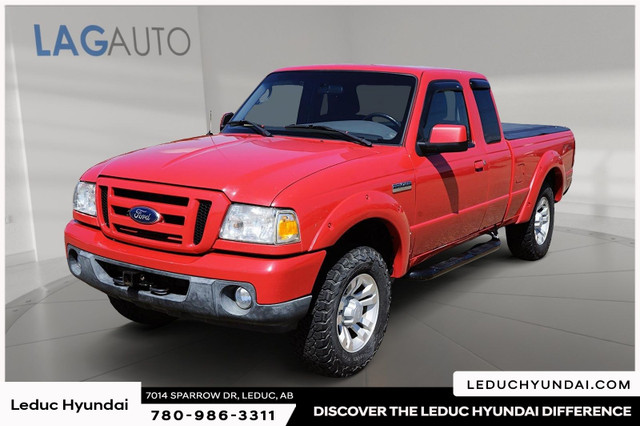 2011 Ford Ranger Sport 16-inch alloy wheels, *Cupholders* in Cars & Trucks in Edmonton