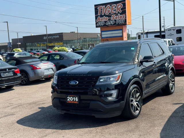 2016 Ford Explorer Sport, WELL MAINTAINED, 7 PASSENGER, CERTIFIE in Cars & Trucks in London