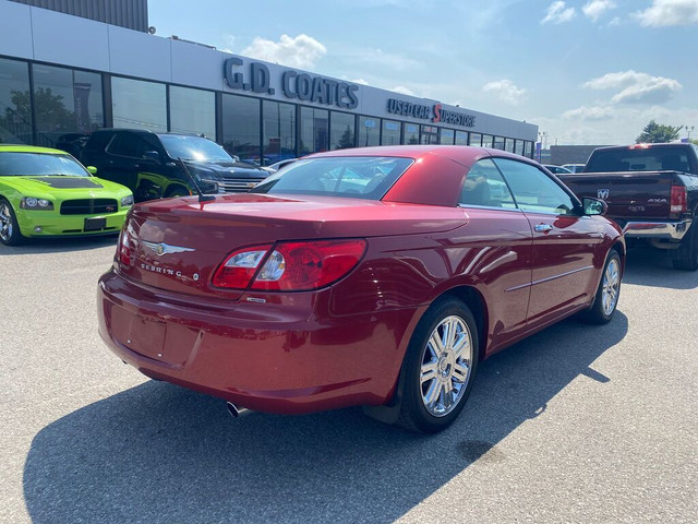 2008 Chrysler Sebring Limited Convertible ~Hard Top ~Nav ~Heated in Cars & Trucks in Barrie - Image 4