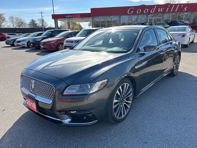  2018 Lincoln Continental SELECT, CLEAN CARFAX, BLIND SPOT MONIT in Cars & Trucks in London - Image 2