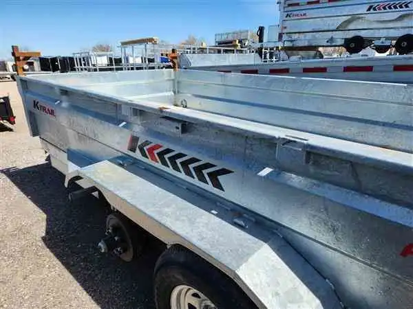 KTRAIL DUMP 6X12-10K TANDEM AXLE in Cargo & Utility Trailers in Peterborough - Image 8