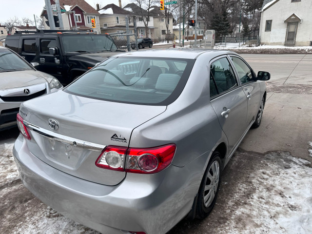 2012 Toyota Corolla SEDAN AUTOMATIC NEW SAFETY CLEAN TITLE in Cars & Trucks in Winnipeg - Image 4