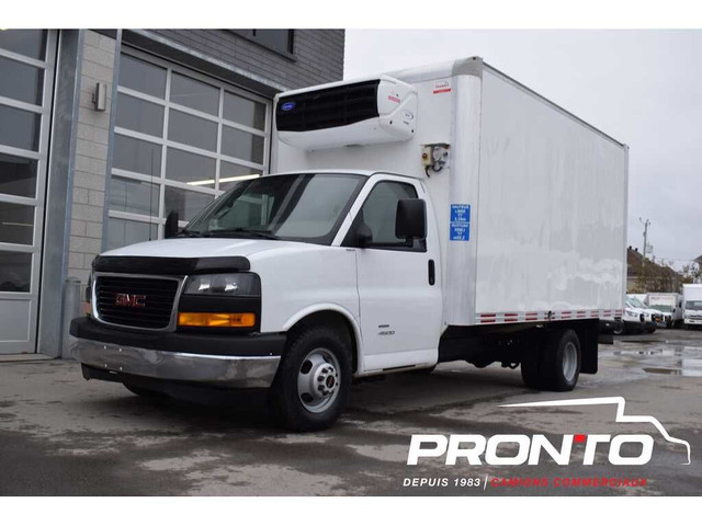 2019 GMC Savana 4500 Cube Van 4500 ** 14 PIEDS ** RÉFRIGÉRÉ // C in Cars & Trucks in Laval / North Shore - Image 2