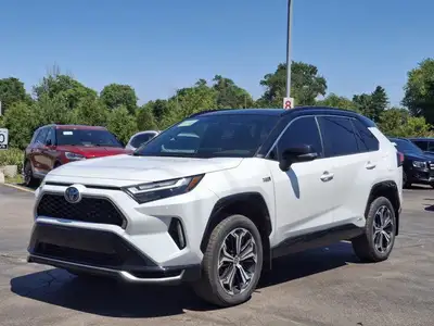 Check out this certified 2023 Toyota RAV4 Prime XSE AWD | PHEV | Leather | Sunroof | Heated Steering...