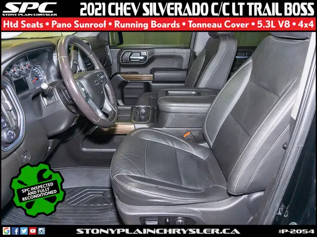 2021 Chevrolet Silverado 1500 Crew Cab Short Box 4-Wheel Drive L in Cars & Trucks in St. Albert - Image 9