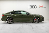 Locally owned + accident-free! Get noticed in this bold District Green Metallic 2024 Audi A5 Sportba... (image 3)