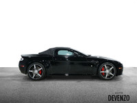 VENDU!!! 2015 Aston Martin Vantage GT V8 Convertible, Jet Black on Black/Red Accent, 5 Spoke Diamond... (image 4)