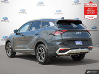 New Price! Odometer is 594 kilometers below market average! Gray 2023 Kia Sportage LX AWD 8-Speed Au... (image 2)