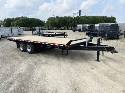Canada Trailers Value Pintle Deckover Trailers 10,800 lbs. GVWR is $9,135.00 ! Ord: 80681 - Ser: 2CP...