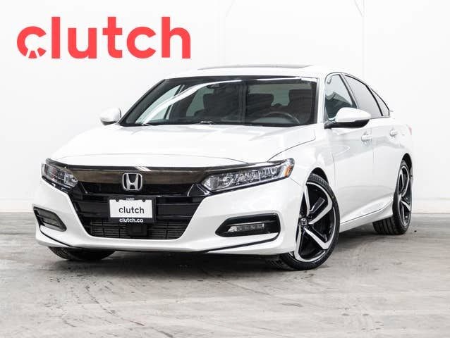 2018 Honda Accord Sport w/ Apple CarPlay & Android Auto, Rearvie in Cars & Trucks in City of Toronto
