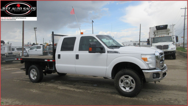 2016 Ford F-350 XLT CREW CAB FLAT DECK in Cars & Trucks in Edmonton - Image 4