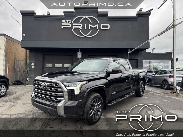 2024 Toyota Tundra 4X4 Crewmax Platinum Boite 6.5 pieds Automati in Cars & Trucks in Laval / North Shore