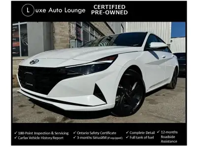 CHECK OUT THIS PRACTICALLY NEW 2023 HYUNDAI ELANTRA WITH TECH PKG!! Features include: tech package,...
