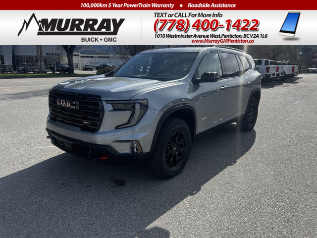 2025 GMC Acadia AT4 in Cars & Trucks in Penticton